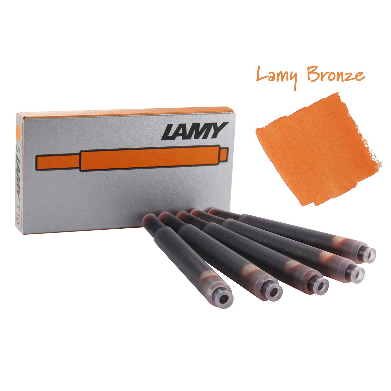 Amazon | Lamy T10 万年筆インクカートリッジ 20個 ブロンズ(2019年