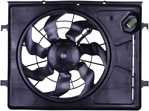 Miniatura 641 de Conjunto de ventilador de refrigeración del radiador del motor de repuesto de equipo original para Chevrolet Cruze 1.4L Auto 2016 OE No. 39012568