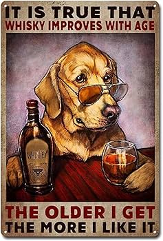 野良犬 70s vintage B2ポスター 昭和レトロ 当時物 Amazon.co.jp: ウイスキーは年齢とともに改善事実犬ポスター