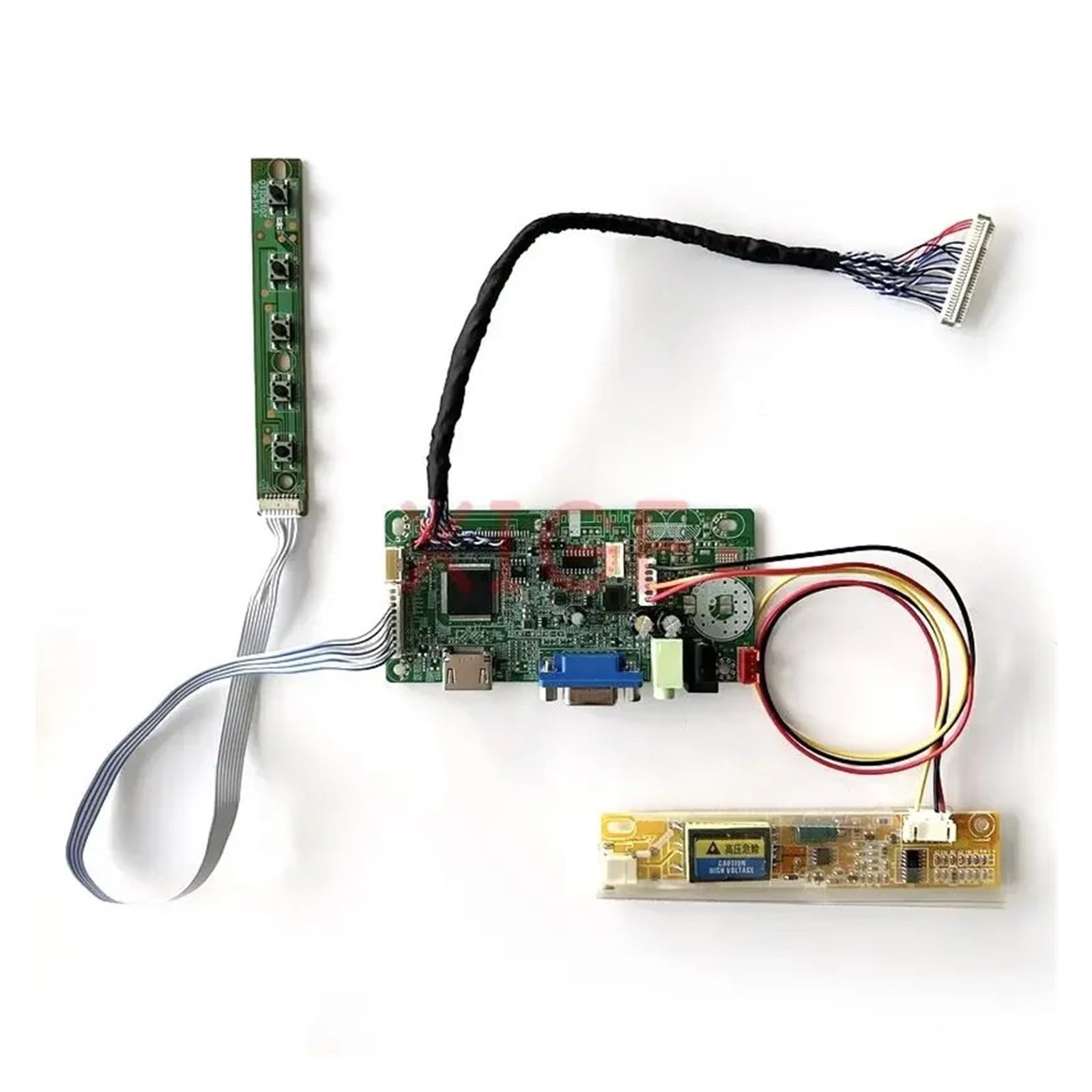 For IASX12N ITSX95 N150P2 N150P3 Matrix Driver Controller Board 30-Pin LVDS 1CCFL Monitor LCD HDMI-Compatibile VGA 1400 * 1050 Kit Di Accessori(For IASX12N)