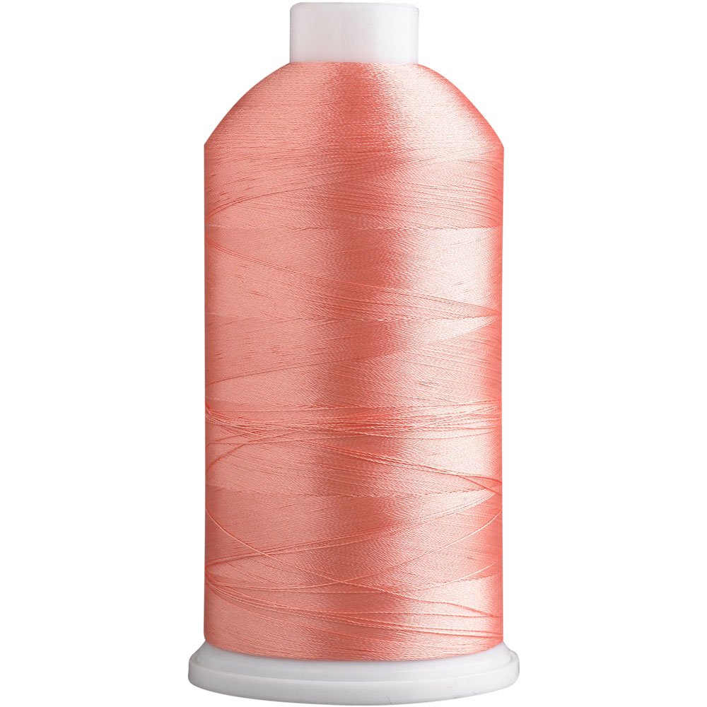 Superpunch SuperB Embroidery Thread 40wt, 5000 m Cone, Coral 505