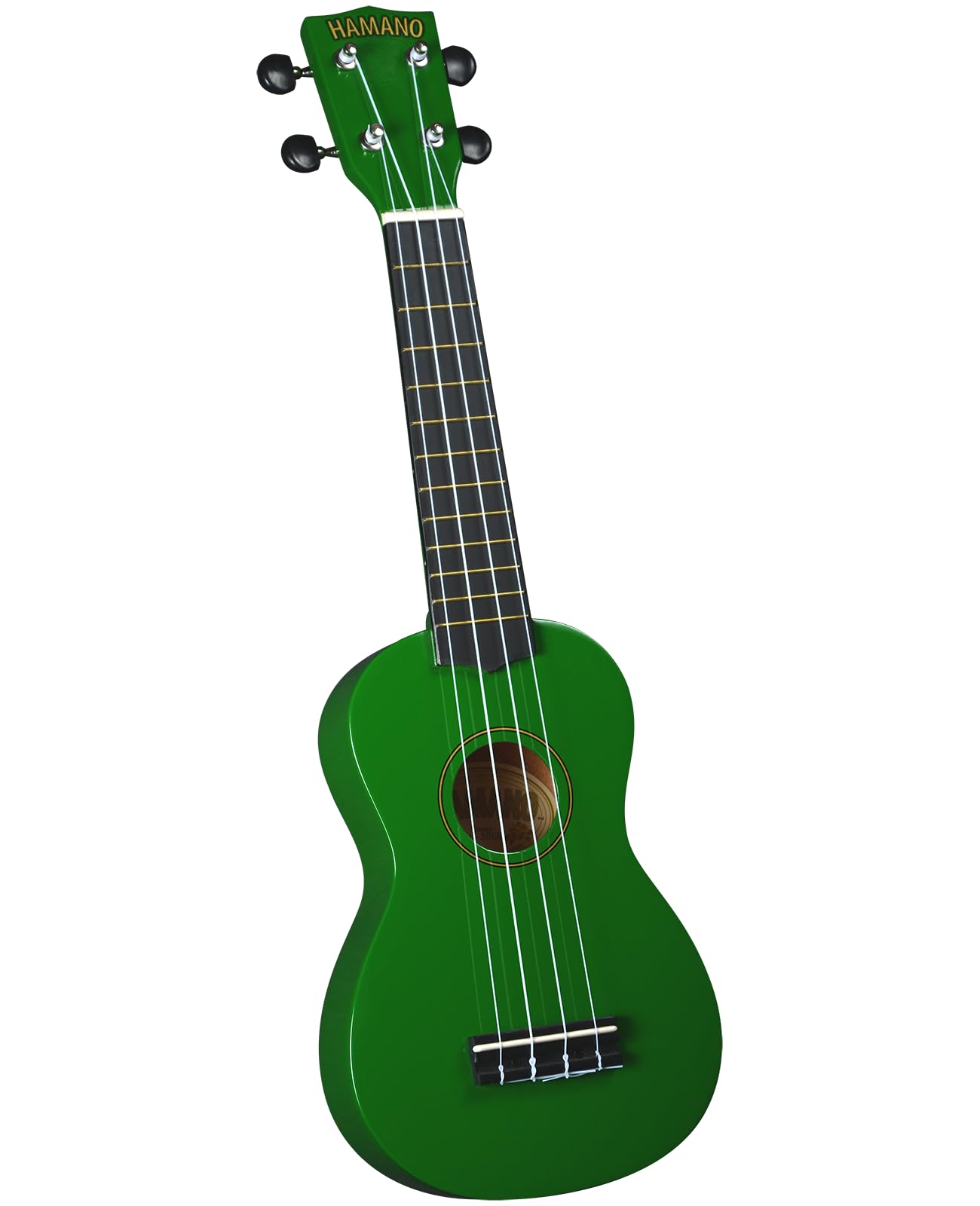 Hamano U-30GN Colorful Soprano Ukulele - Green