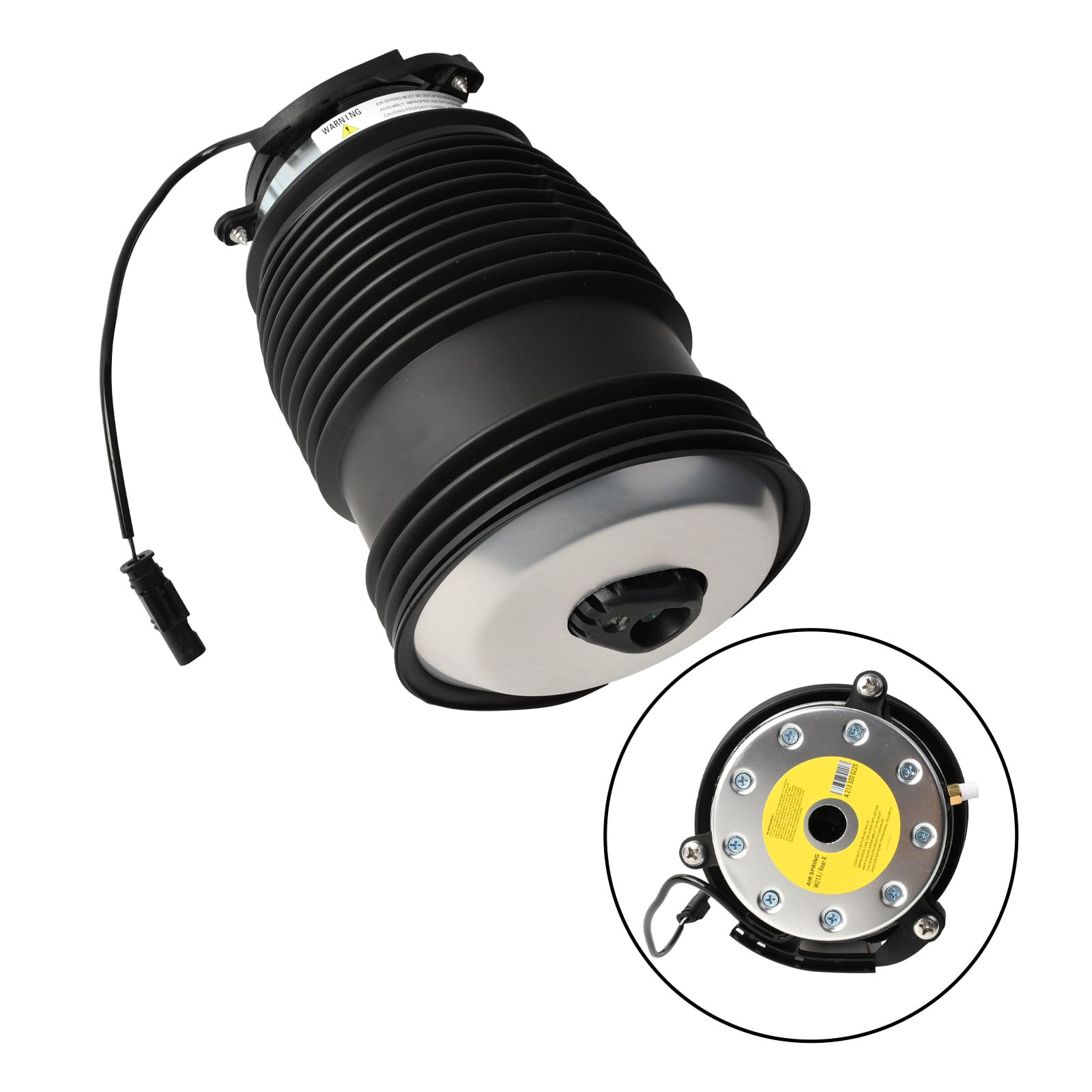Sospensione pneumatica posteriore sinistra compatibile con Mercedes Classe E W213 CLS C257 GLC X253 2015-2021 Sostituzione per 2133200125 A2133200125 Sospensione pneumatica