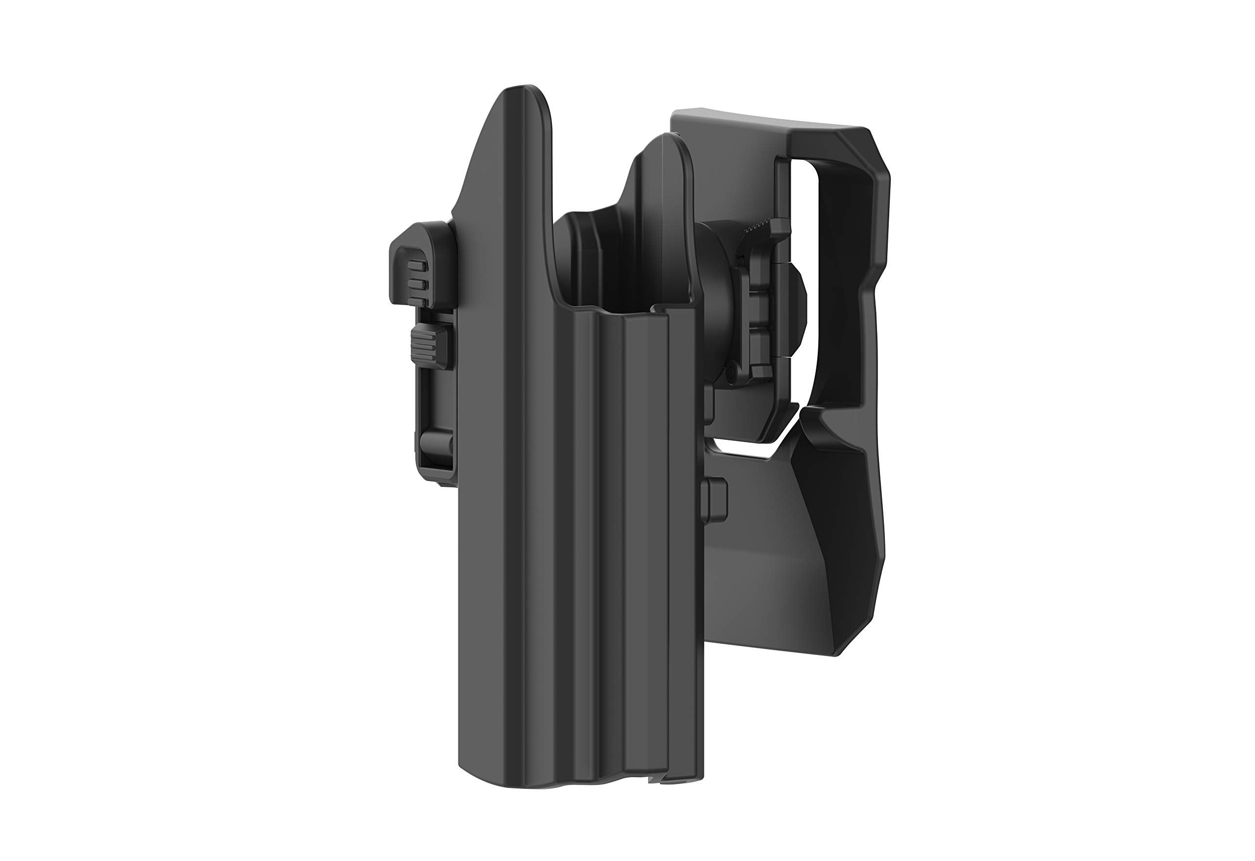 efluky Universal IPSC Pistole Paddelholster Fit Walther P99, Springfield XD, Beretta APX, Sig Sauer P320, Glock19, 19X, 17, 21, 22, 23, 26, 27, 31, 32, 33, 45 (Gen1-5) (Paddle)