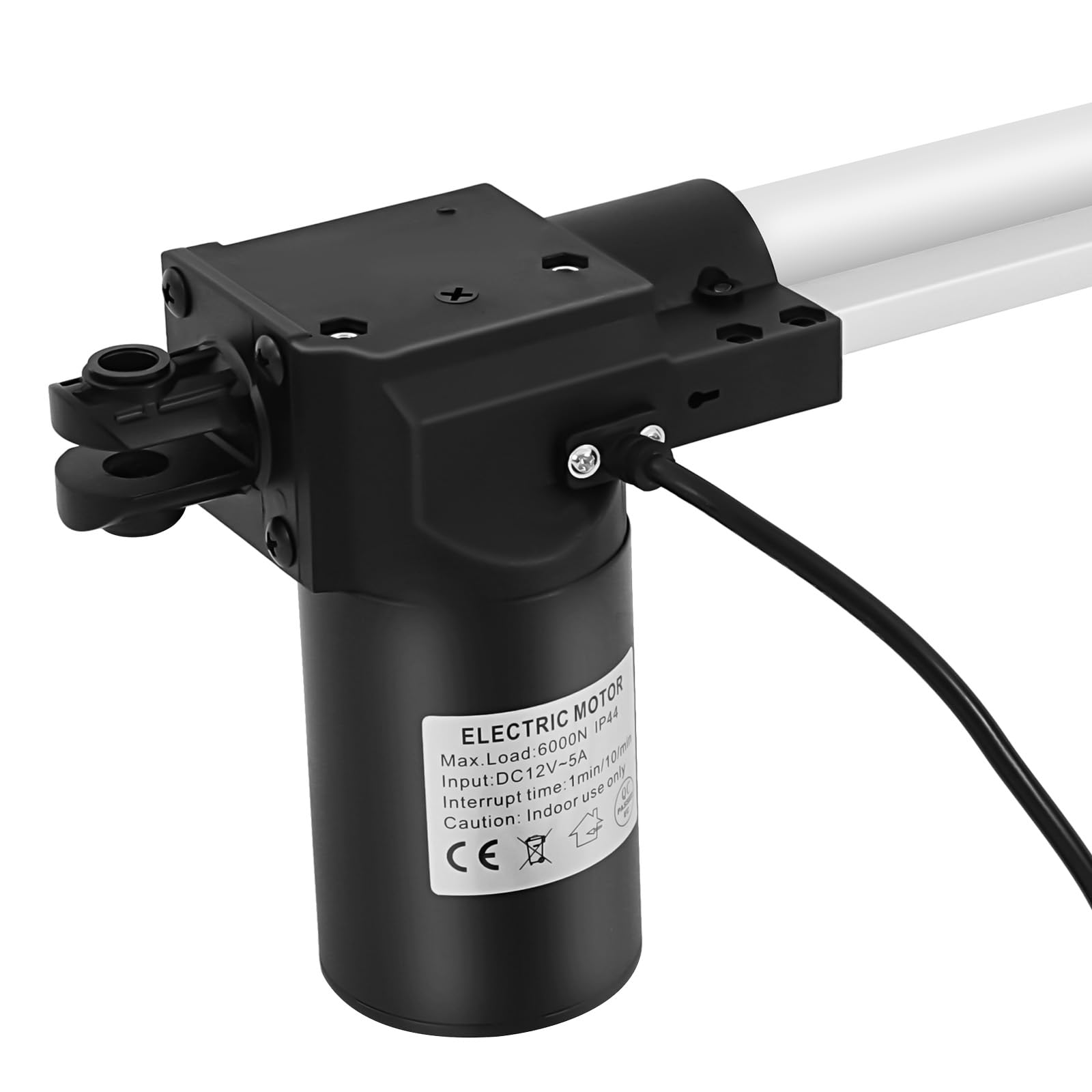 Attuatore lineare DC 12 V, motore elettrico lineare, Putter 5 mm/s, Actuatore lineare per settori come industria automobilistica/medica/ingegneria meccanica