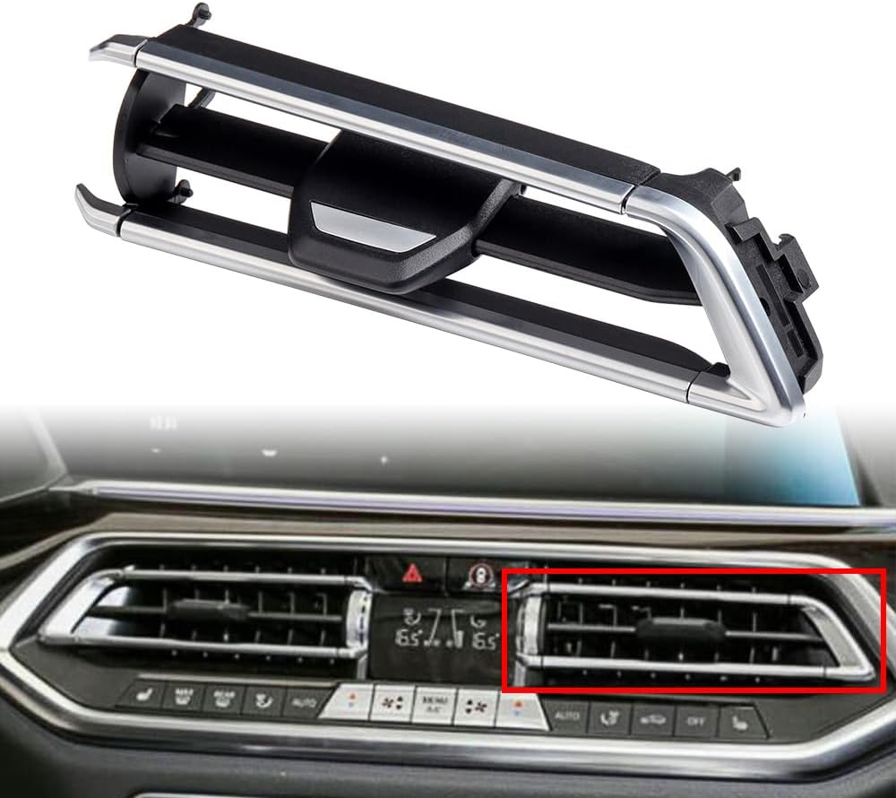 Astra Depot Compatible for 2019-2021 BMW G05 X5 G07 X7 2020-2021 BMW G06 X6 Interior Left Side A/C Air Vent Outlet Grille Repair Cover Trim 64119458541 (RIGHT Side)
