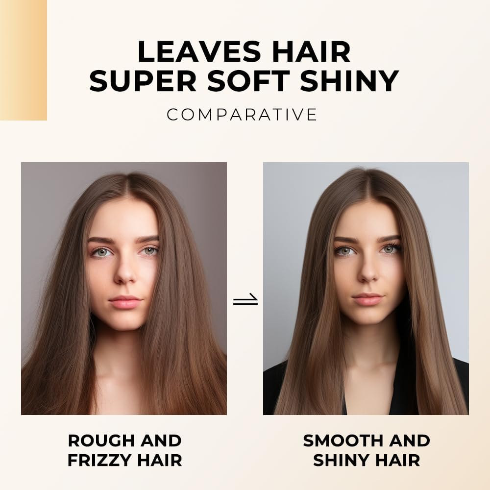 Karseell Sets de Shampooing et Après-shampooings, Soin Réparateur pour Cheveux Secs et AbiméS Tous Types de Cheveux, 2 x 500ml
