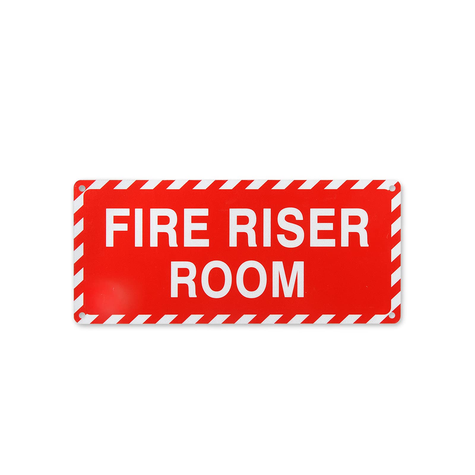 DAGUI Feuerwehr-Schild 'Fire Riser Room' Aus Aluminium – Wetterfest Für Innen & Außen – 25,4 X 17,8 Cm