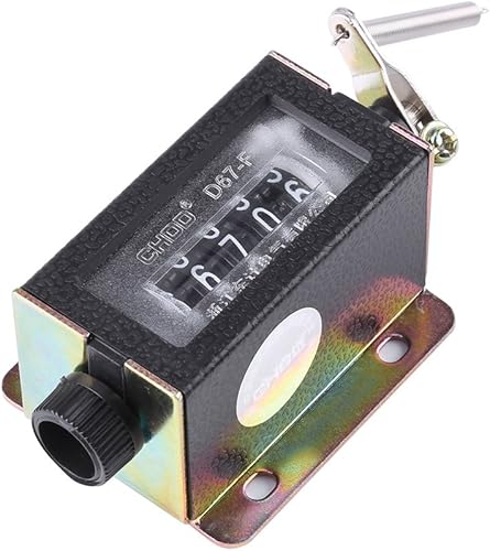 Miniatura 9 de Contador manual de 5 dígitos, contador de clicker, contador mecánico, contador mecánico, contadores mecánicos de mano para entrenamiento, tejer