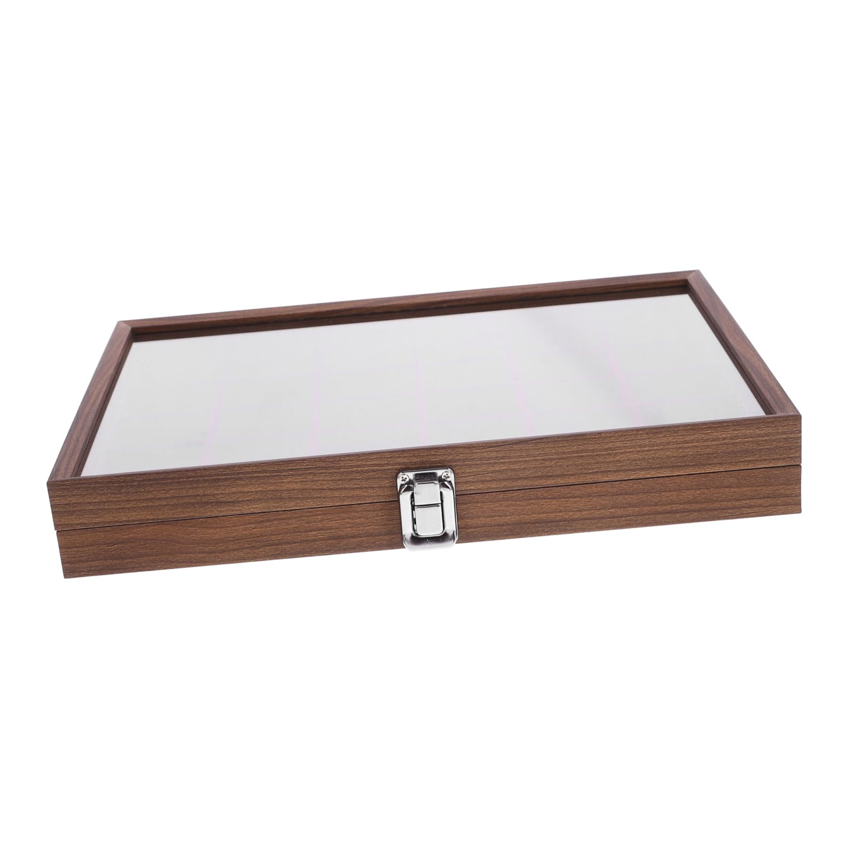 Teebeutel Organizer Platzsparende Aufbewahrungsbox mit Glasdeckel 30 Fächer für Küche und Essbereich