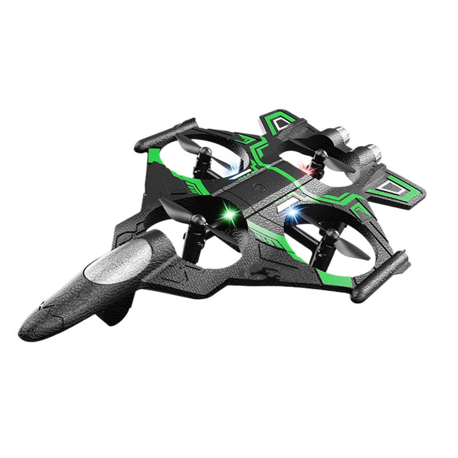 Children's Foam Stunt Four Axis Aircraft Remote Control Drone Providing Hours Of And Excitement For Children Of All Ages. (Black, 31x18.5x5.8cm)