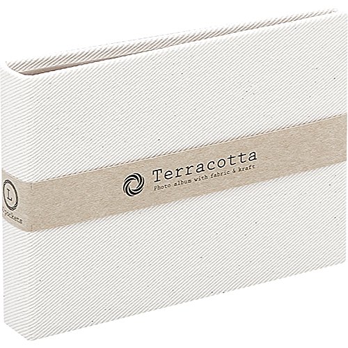 ナカバヤシ テラコッタ 溶着式ポケットアルバム チェキ40枚 ホワイト TER-CK2P-90-W