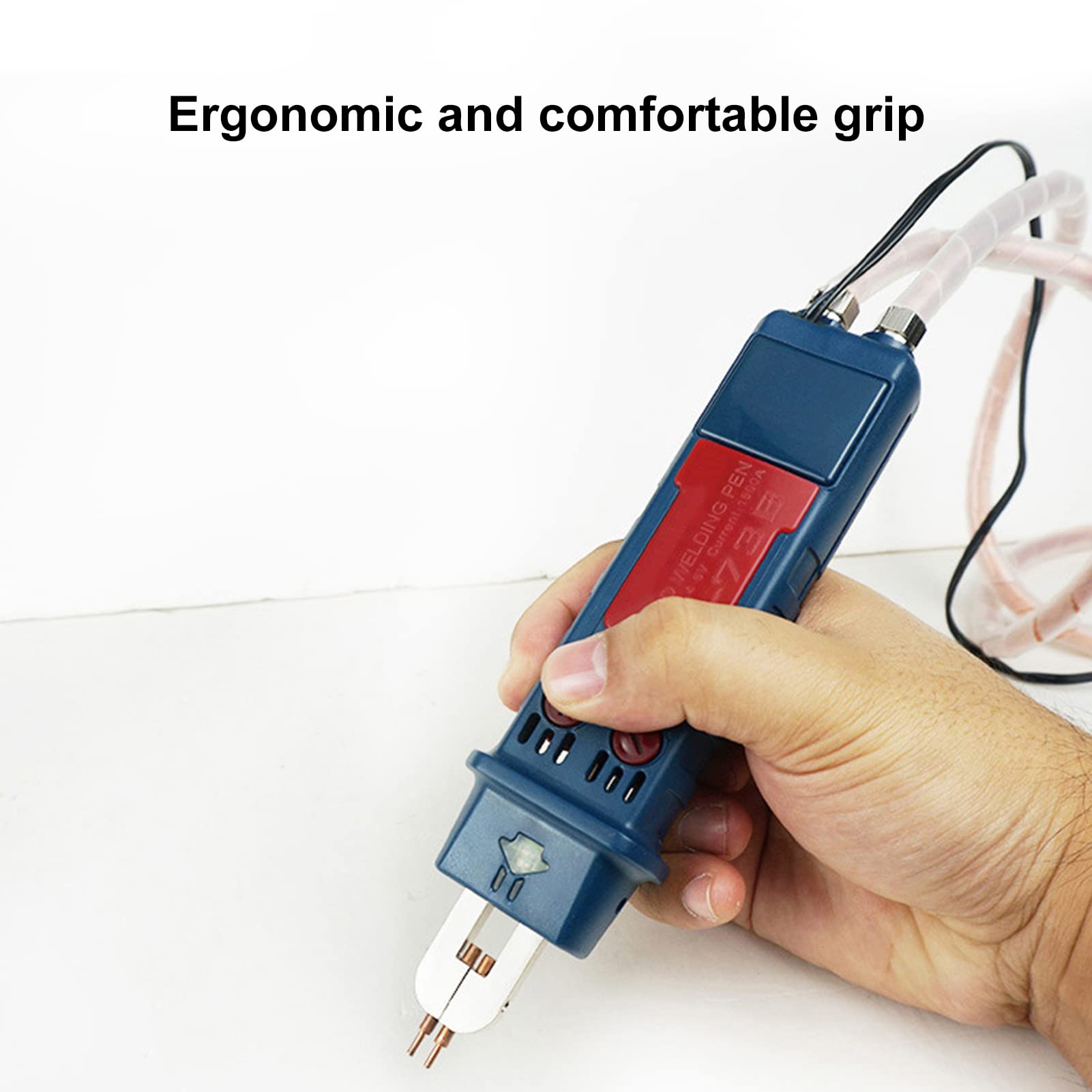 Battery Spot Welding Pen, Handheld 4V to 6V Integrated Spot Welders Pen with Switch, Install on Spot Welding Machine (73B soldering pen (16 copper wire + O-type)