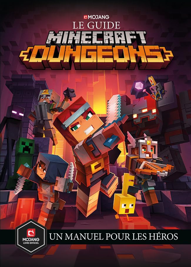MINECRAFT, LE GUIDE OFFICIEL DUNGEONS