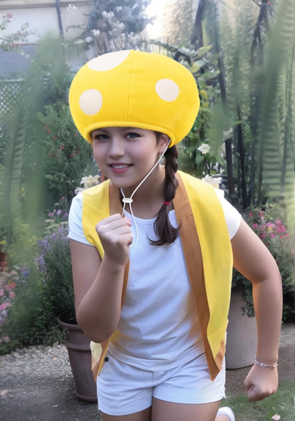 C-ZOFEK Multicolor Mushroom Toad Hat Spotted Cap Game Cosplay Costume for Halloween Christmas - Image 4