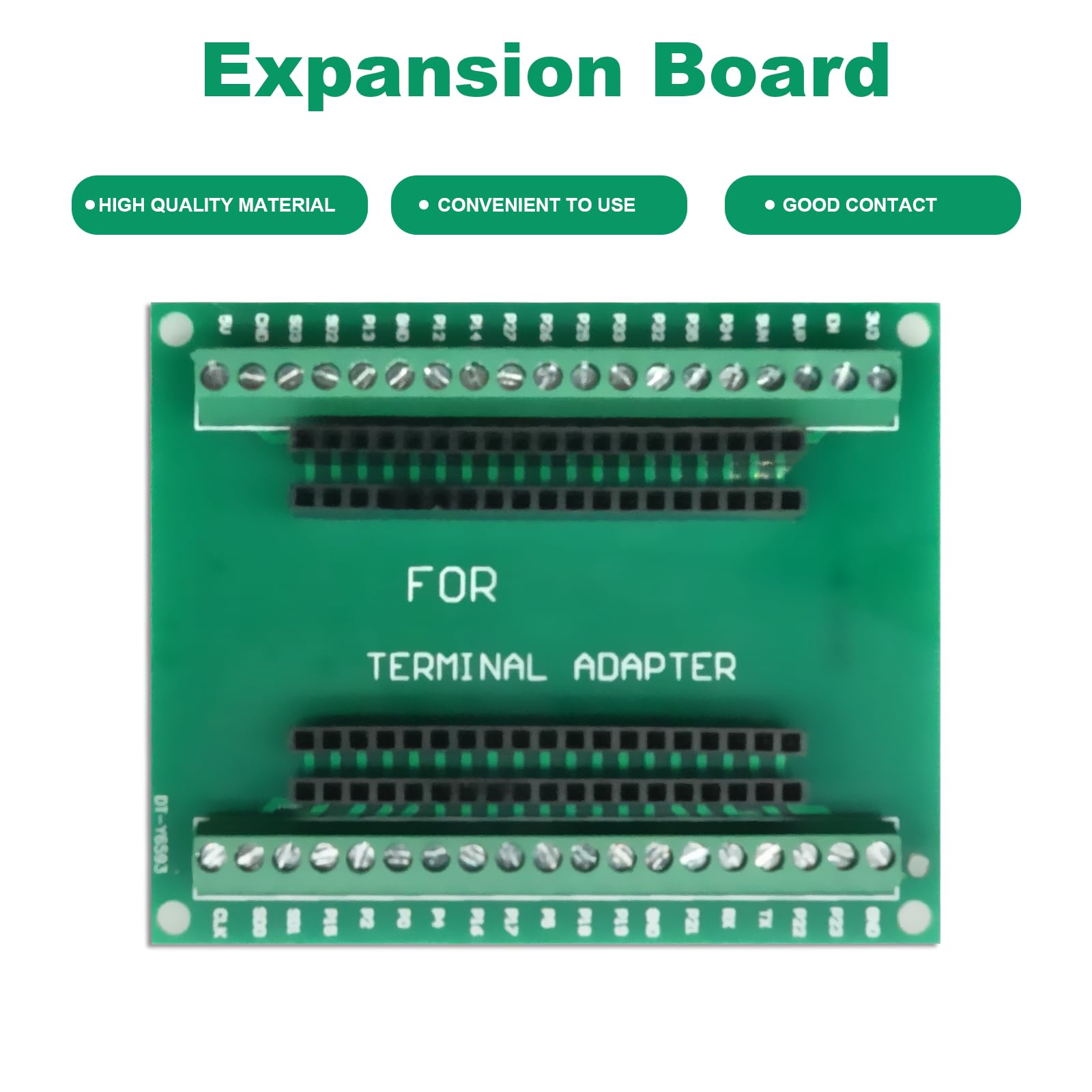 ESP32 Breakout Board Binghe 3 pezzo ESP32 Scheda di espansione GPIO 1 in 2 Spaziatura tra i pin 22,5 mm Compatibile con le schede di sviluppo ESP32 a 38 pin