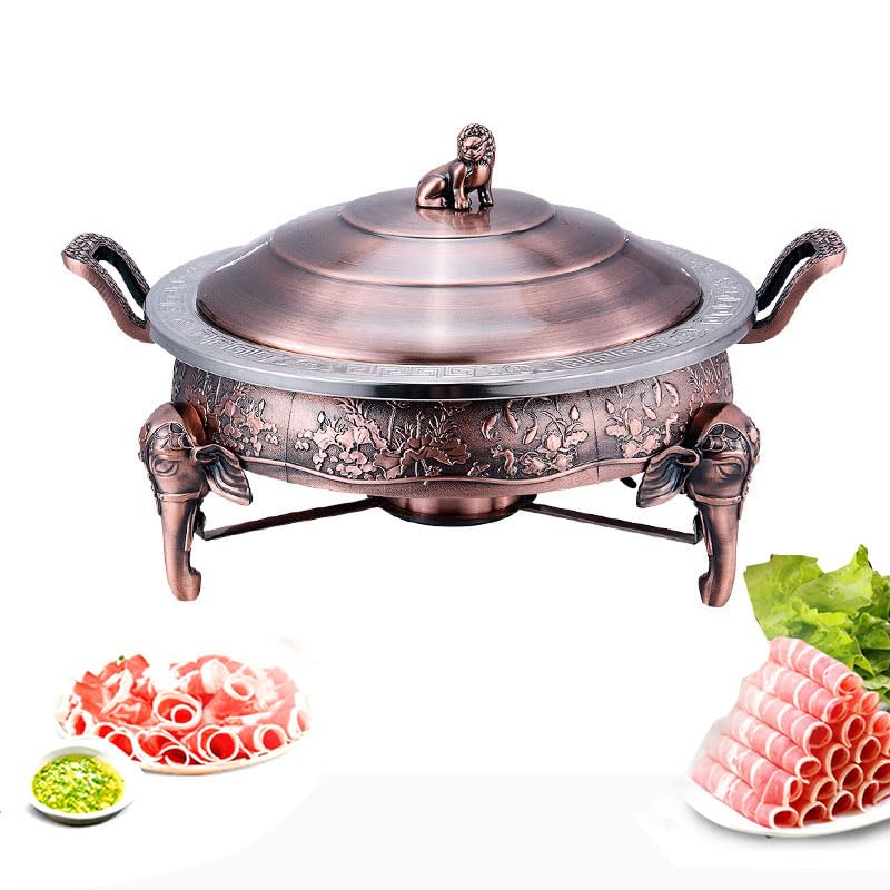 Scaldabiberon con contenitore per alimenti e carburante, perfetto per buffet di catering e sala da pranzo