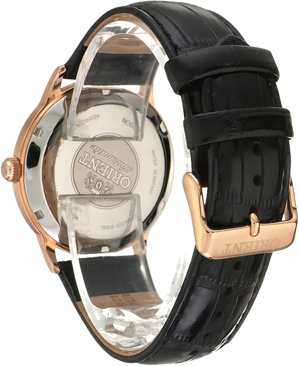 Orient Unisex Adult Watch FAC00001B0, Black Copper Hands - Image 4