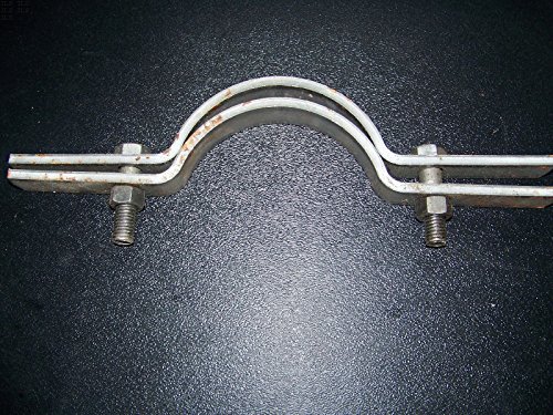 Riser Clamp, Pipe Sz 4 In, 12 7/8 In L #TOP3