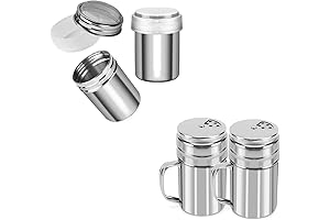 Accmor Candy Corn Salt and Pepper Shakers Set