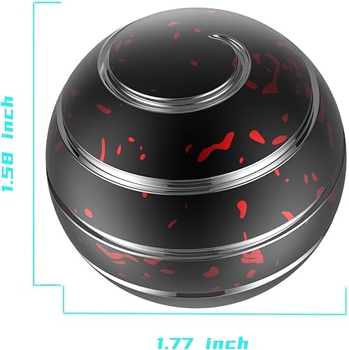 Miniatura 2 de Juguete de escritorio cinético, juguete de escritorio giratorio cinético de 1.77 pulgadas para adultos, juguetes antiestrés para recuerdos de