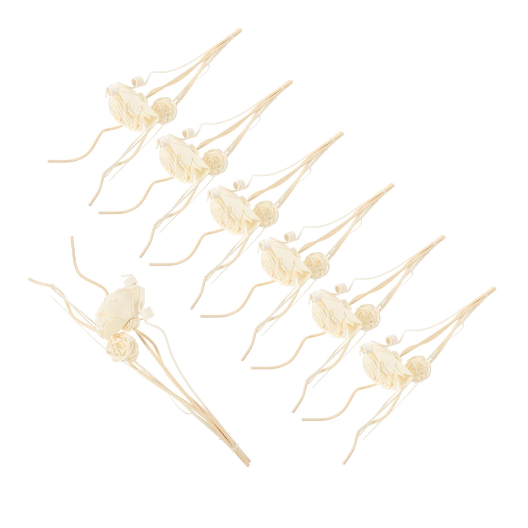 GRIRIW 1 Set Diffuser Sticks Replaceable Rattan Fragrance Sticks for Sandalwood Essential Oils Home Decor for Oil Diffuser of Sticks