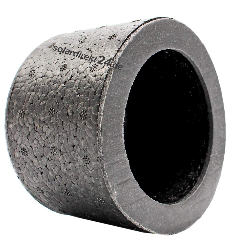 10er-Set Isolierkappe IK40 – Universell einsetzbar von ½" bis 2" – Energieeffizient, wiederverwendbar, Ø 11 cm
