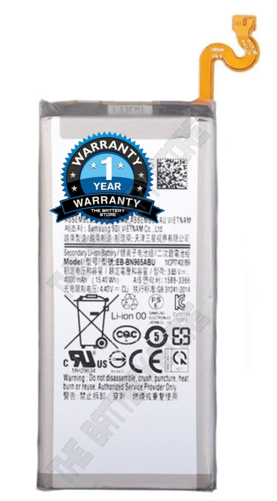 Original Eb Bn965abu Battery For Samsung Galaxy Note Battery