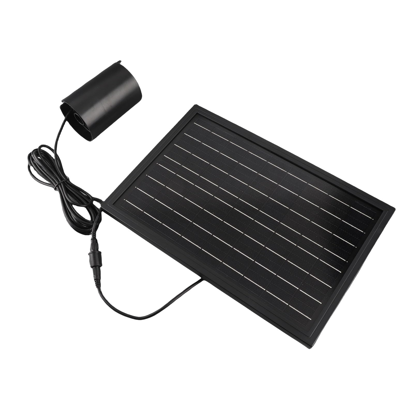 Zunate Aireador Solar para Estanque 8W 10V |Bomba de Aire de Oxígeno con Batería de 2400mAh IP64 Resistente Al Agua para Pecera