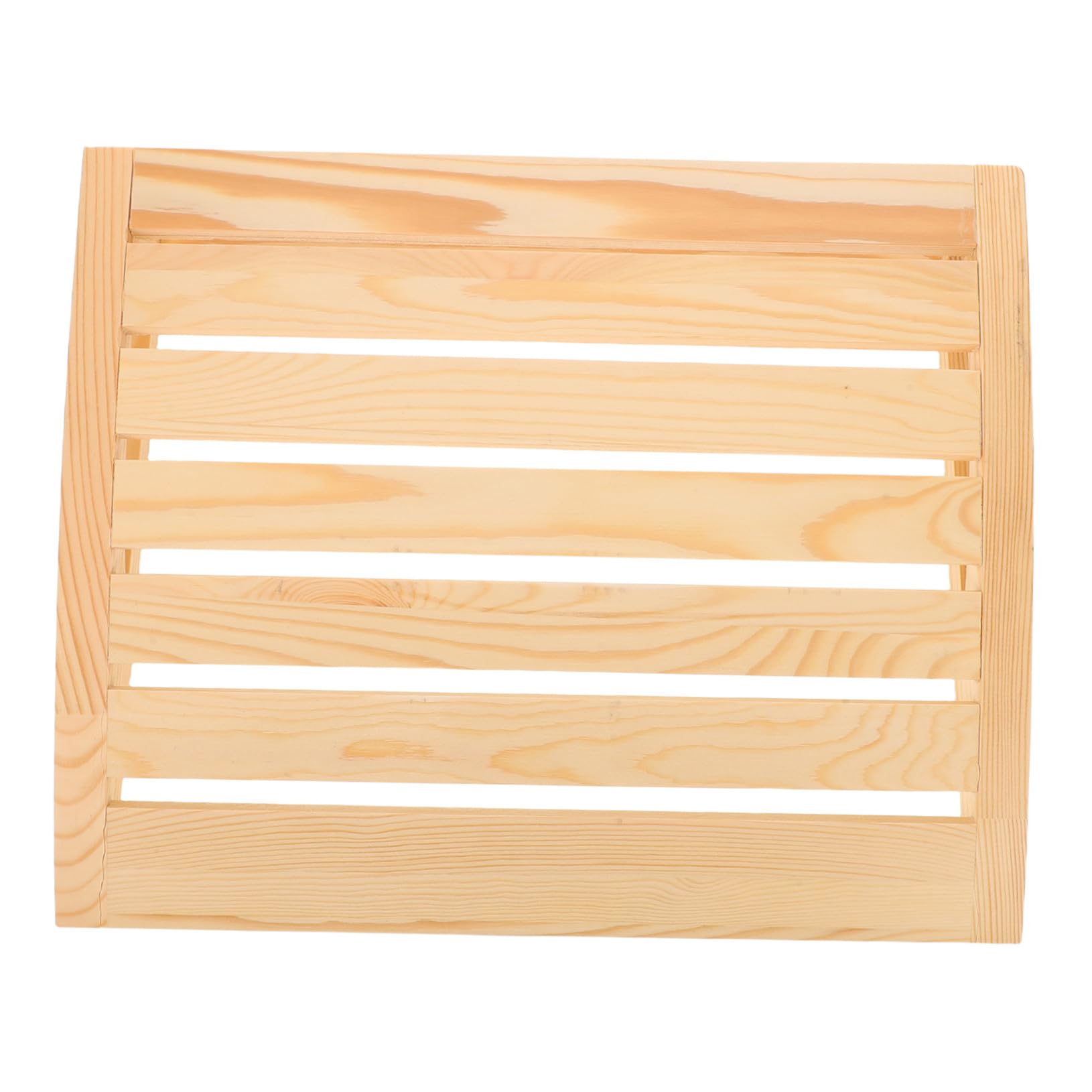 SHINEOFI Oreiller Bois Naturel pour Sauna Coussin Ergonomique de Cervical et Lombaire Accessoire Spa pour Bain Vapeur et Détente