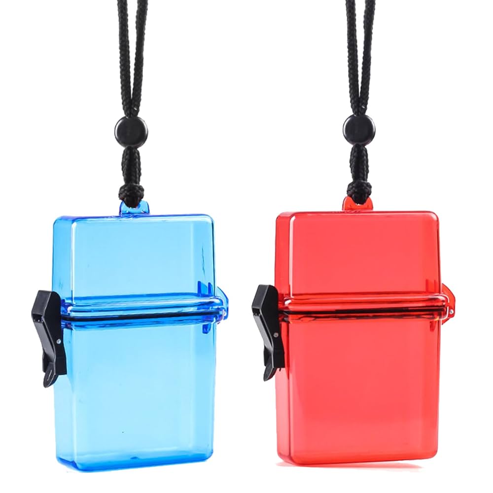 Amazon.co.jp: 2 パック シガレットケース クリアケース スリム