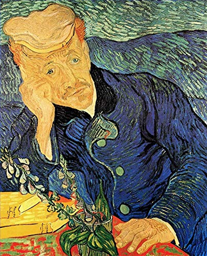 Huile sur toile Dr Paul Gachet Vincent van Gogh | Taille 04