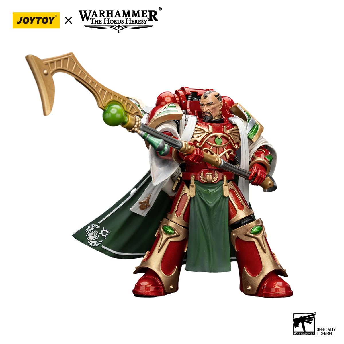 JOYTOY Figurka 1/18 Warhammer 30k Thousand Sons Magistus Amon kolekcjonerskie prezenty, zabawki dla dzieci w wieku 15+ i dorosłych