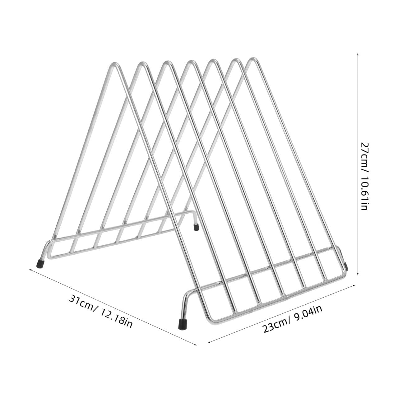 STOBAZA Support Inox Pour Planches À Découper Et Plaques À Pizza