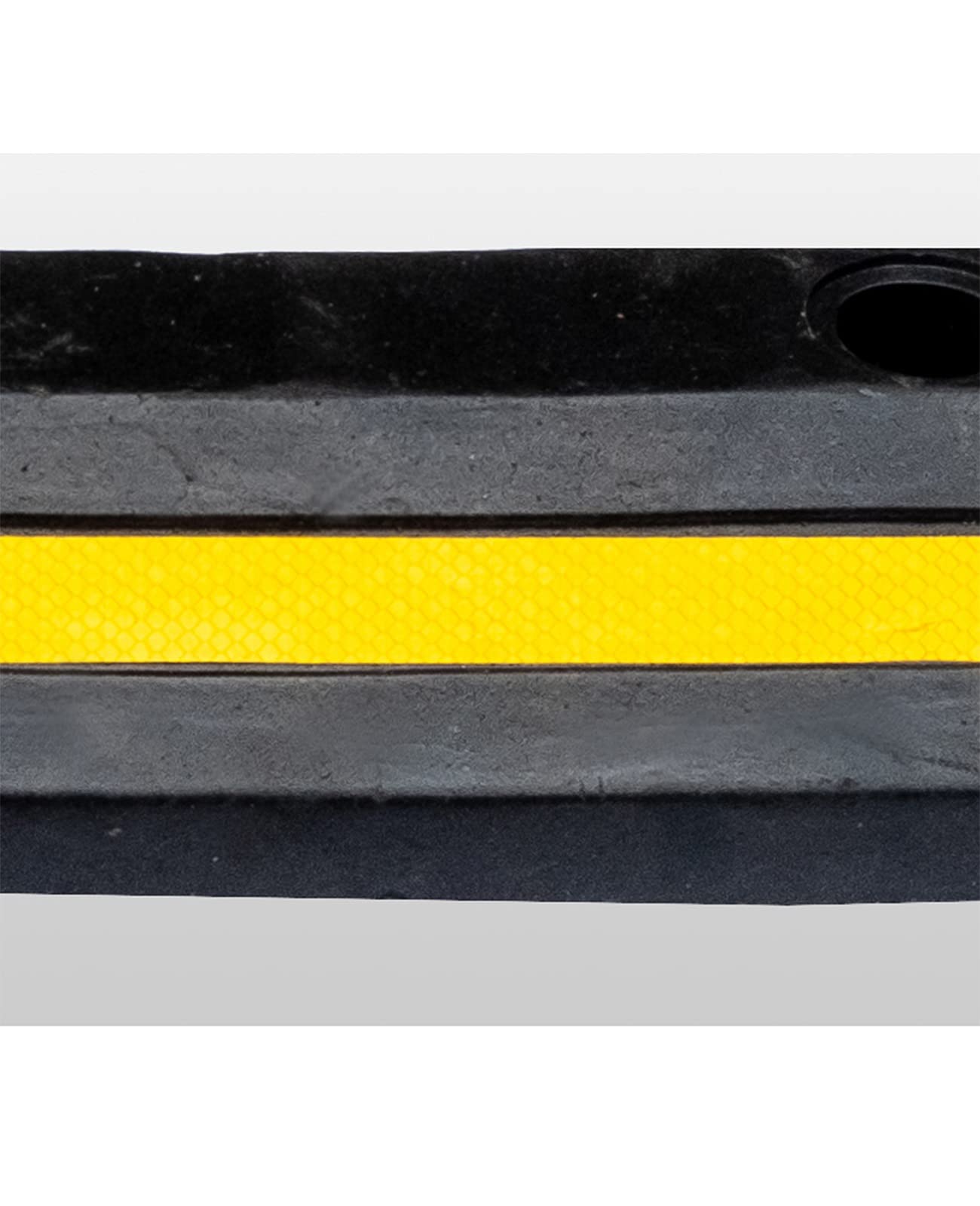 Tope de Rueda para Garaje, Tope de Rueda de Aparcamiento de Goma Multicolor 48x13x7,5cm