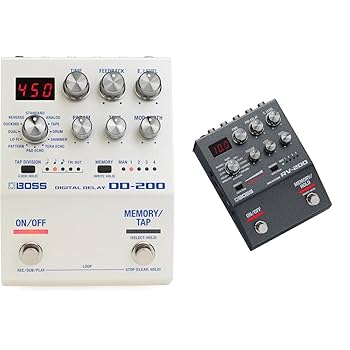 Amazon.com: Boss DD-200 Digital Delay & RV-200 Reverb Multi