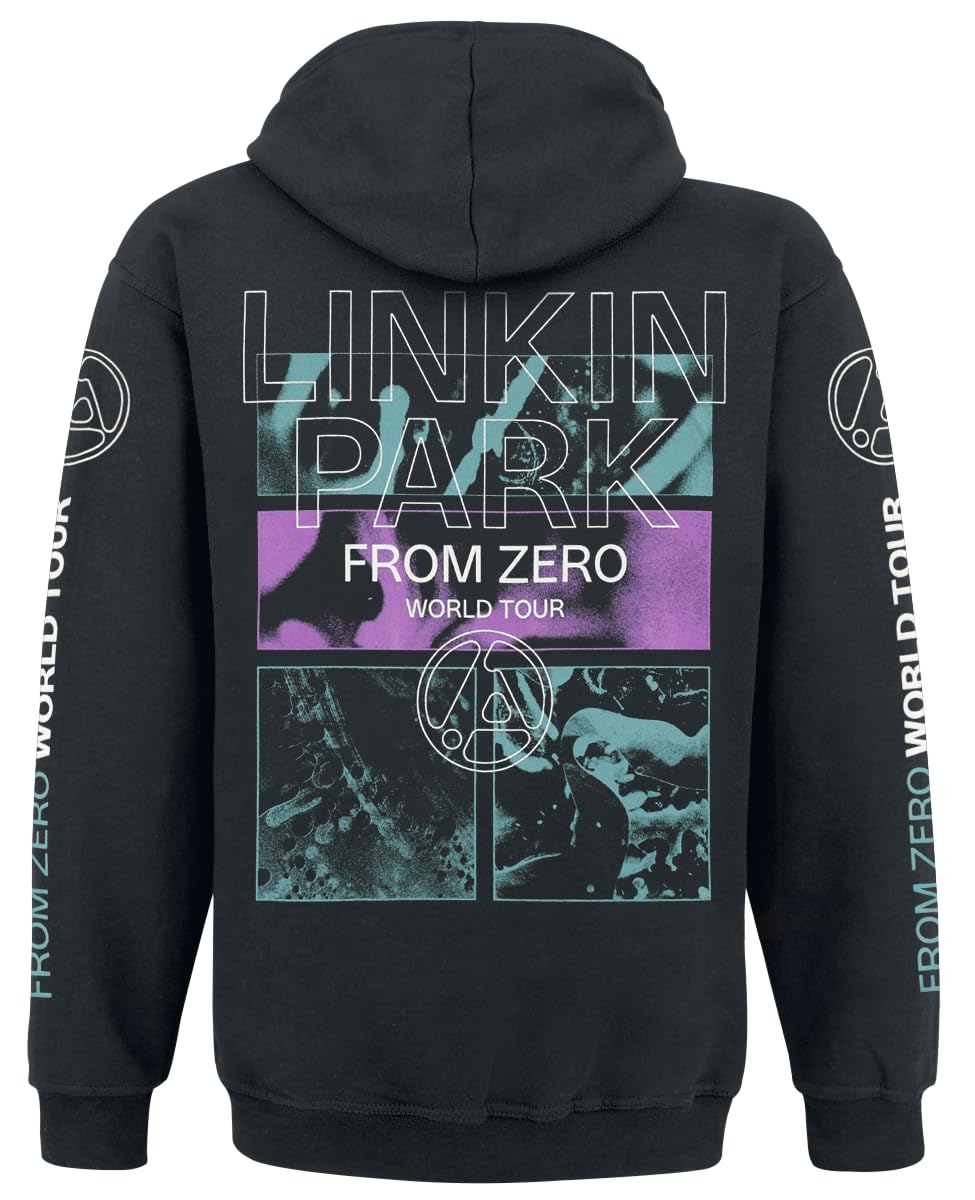 Linkin Park from Zero to World Tour Männer Kapuzenpullover schwarz