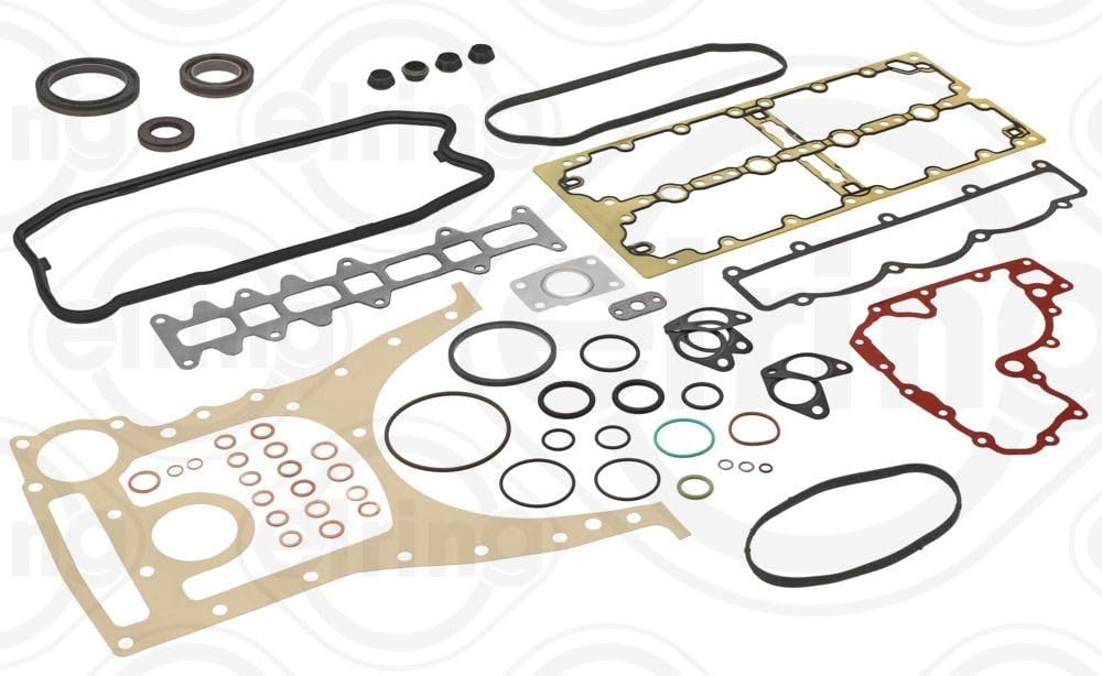 ELRING 332.691 Kit guarnizioni motore senza guarnizione testata con guarnizione cappa testa del cilindro con paraolio-albero a camme con paraolio-albero a gomiti | Compatibile con: FIAT DUCATO Bus, DUCATO Kasten, DUCATO Pritsche/Fahrgestell