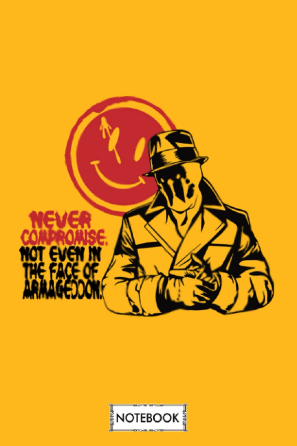 Never Compromise G74835 Notebook: Matte Finish Cover, 6x9 120 Pages, Diary, Planner, Lined College Ruled Paper, Journal