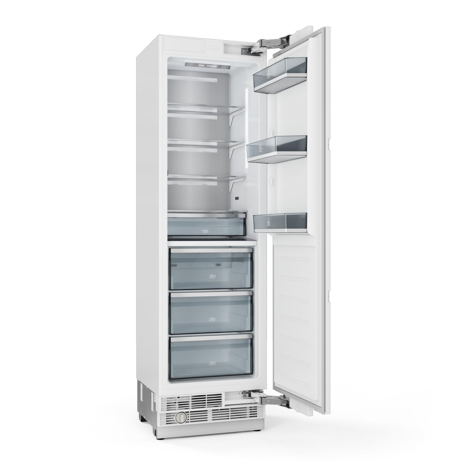Thor Kitchen 24-Inch Built-In Refrigerator Column, Stainless Steel Panel Ready on Fridge.com - View 5