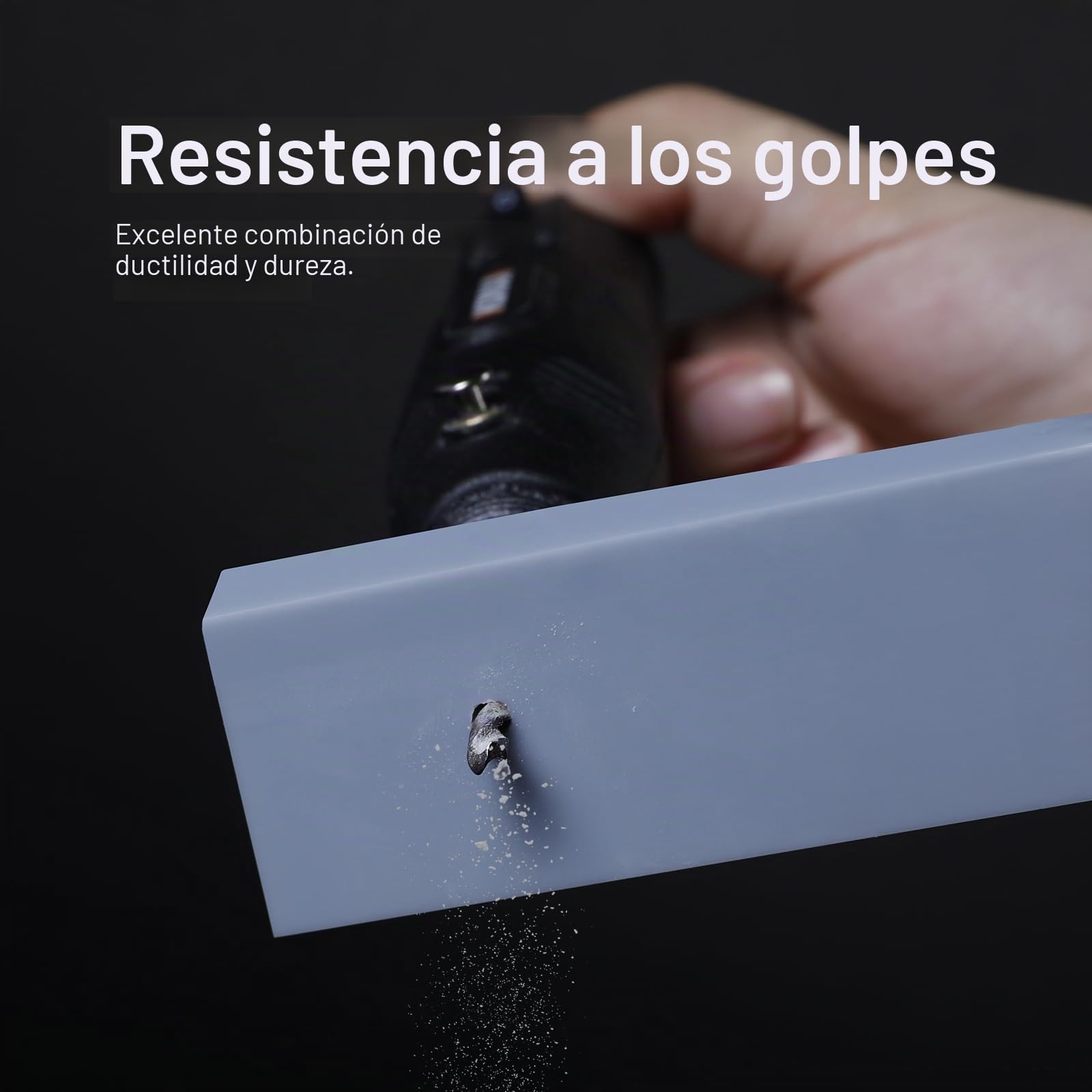 NOVA3D Resina líquida para impresora 3D lavable con agua con LCD de 405 nm de curado UV, bajo olor y alta durabilidad, resina de fotopolímero, gris caballero, 1000 ml