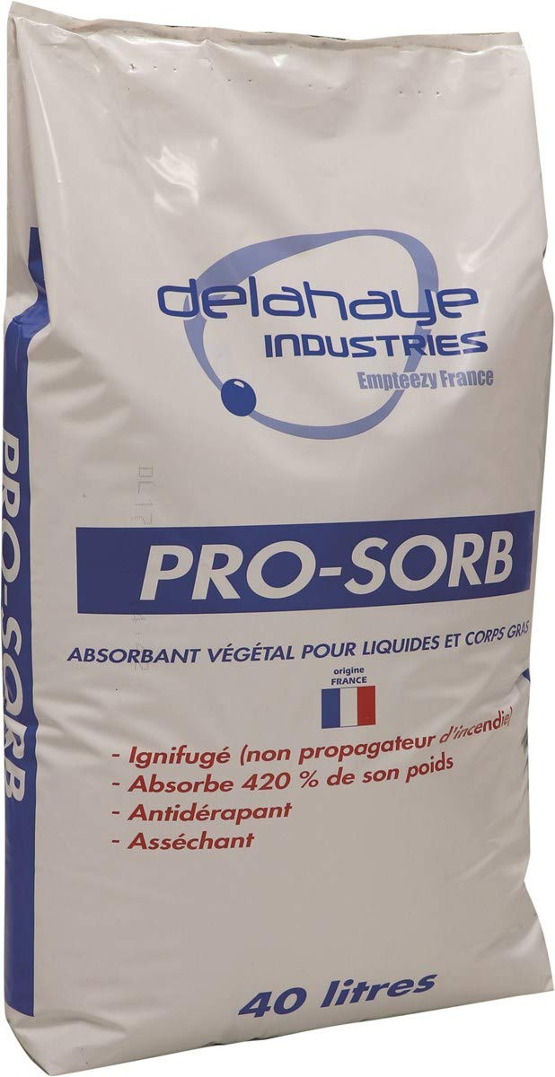 ABSORBANT VEGETAL IGNIFUGE INDUSTRIE 40L