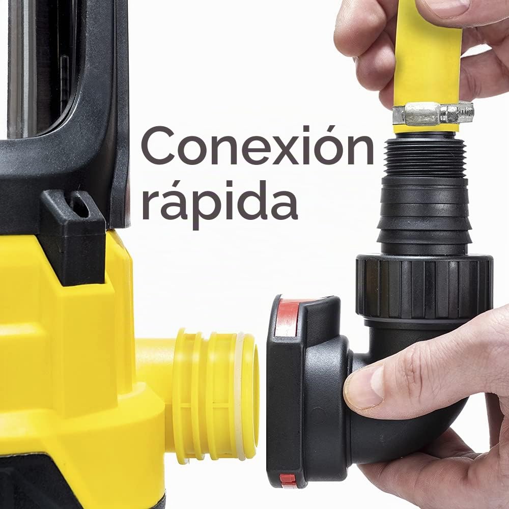 TROTEC Bomba sumergible de aguas residuales TWP 9000 ES Potente potencia de 900 W para bombear hasta 15.000 litros por hora