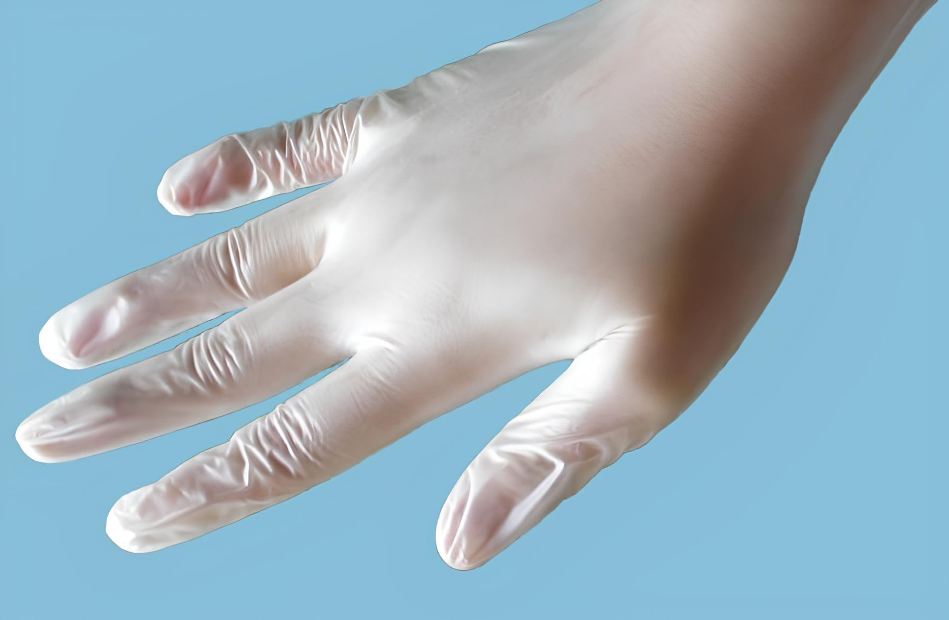 Amazon.co.jp: [ヒューネット] プラスチック手袋（PVC） パウダー