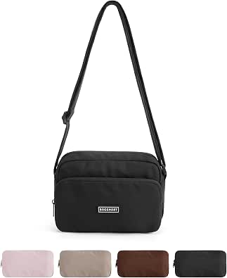 BAGSMART Mini Foldable Crossbody Bag for Women