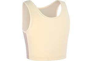 Tomboy Transgender Chest Binder with Pullover Tank Top