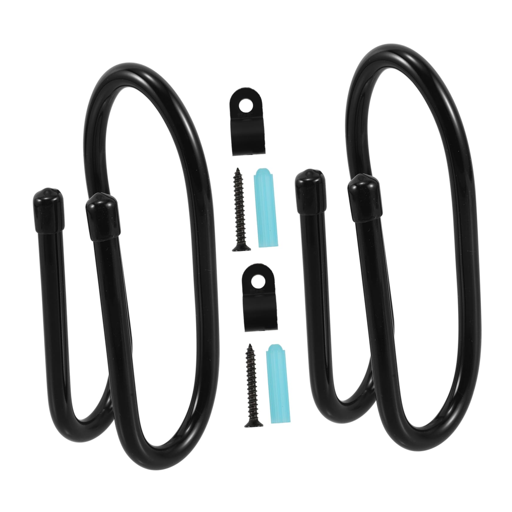 Milisten Flute Display Stand Hanger 2 Sets Metal Wall Mount Rack Easy Access and Aesthetic Flute Holder