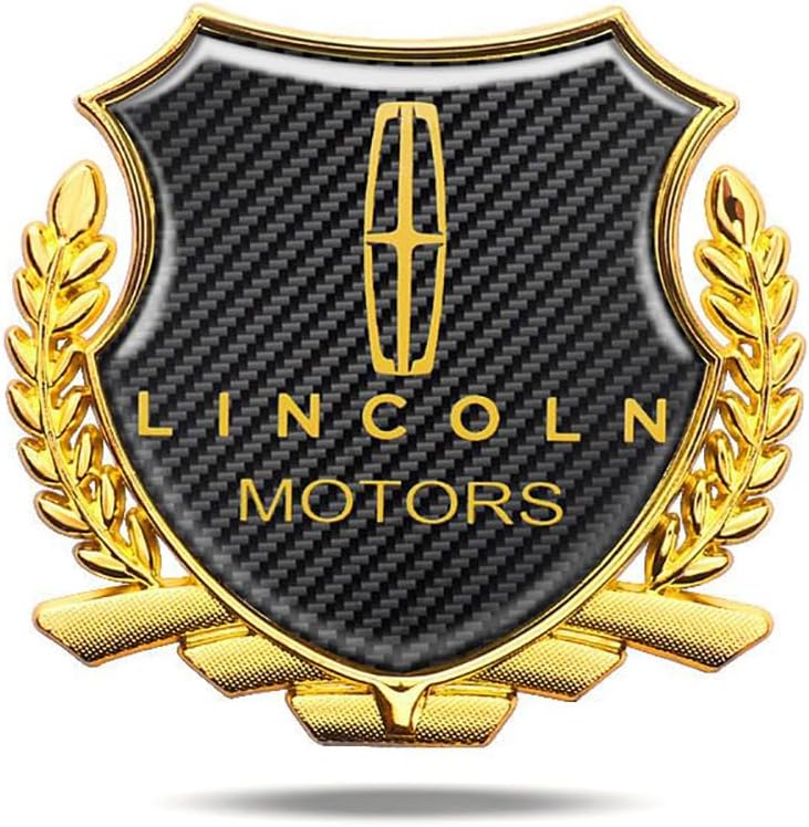 Car emblem logo badge, For Lincoln Continental Stylish Side Sticker Emblems Replaceable exterior decoration accessories