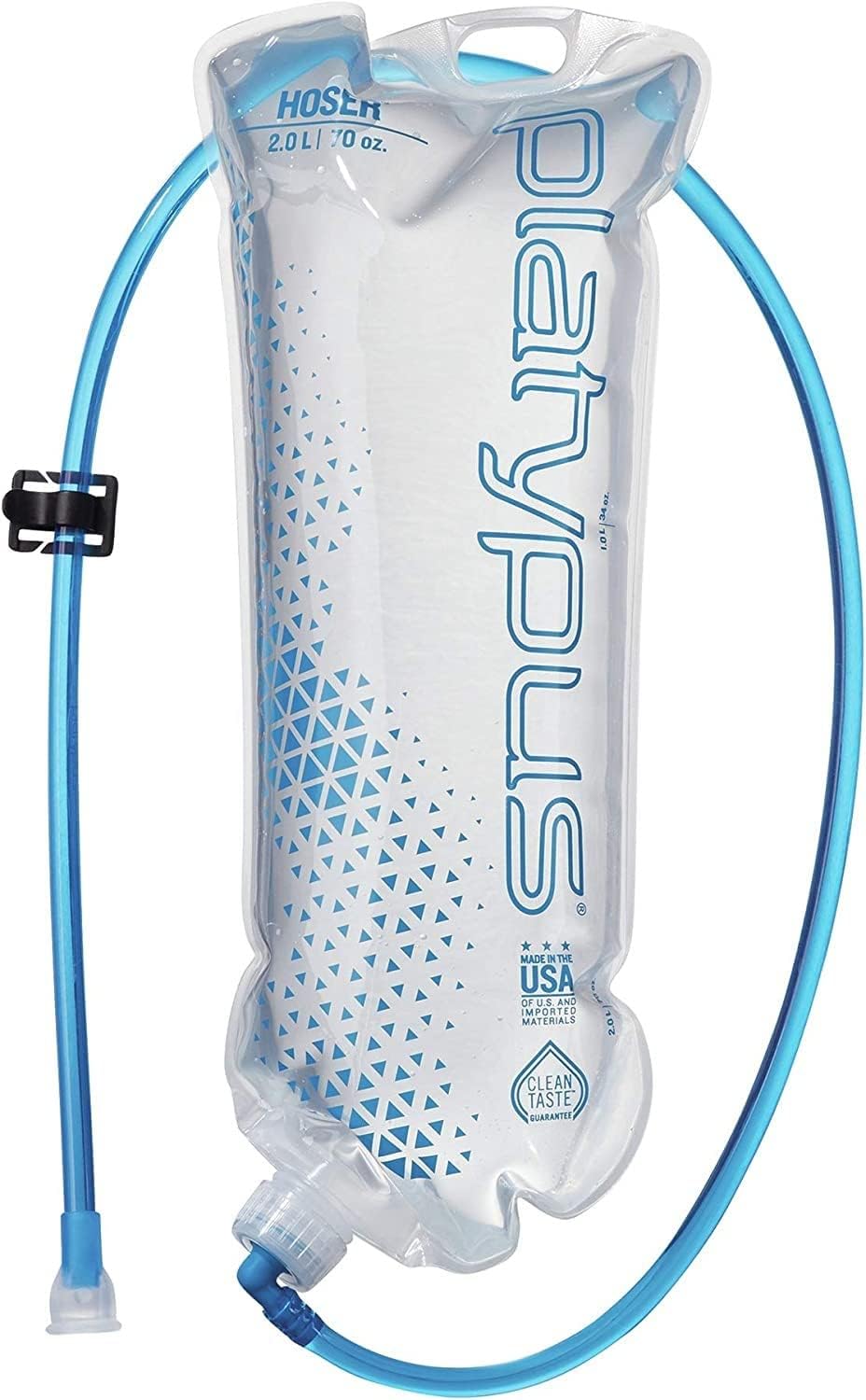Hoser Hands-Free Hydration System Water Reservoir, 2-Liter, with Fast Flow Valve, one color
