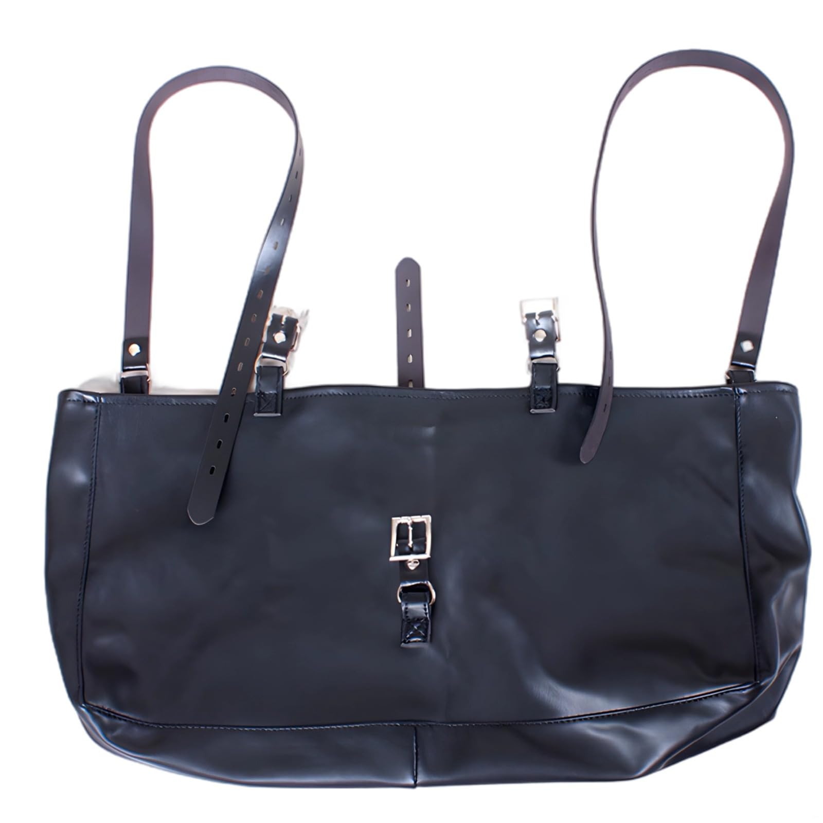 Bolso trasero de cuero ajustable para S.M. Bondage y rol